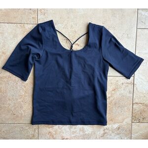 Sweaty Betty All Day Short Sleeve Top Size Medium